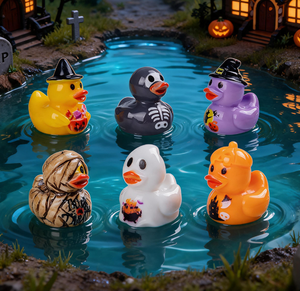 Miniaturas de Resina para Cosplay de Halloween: Calabazas, Esqueletos, Momias, Brujas y Patos para Juegos de <span class=keywords><strong>la</strong></span> Suerte, Rellenos a Granel para Bolsas de Plastilina y Slime - Product Image 1