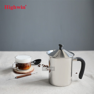 HIGHWIN Venta al por mayor <span class=keywords><strong>Espumador</strong></span> <span class=keywords><strong>de</strong></span> <span class=keywords><strong>leche</strong></span> 304 <span class=keywords><strong>Espumador</strong></span> <span class=keywords><strong>de</strong></span> <span class=keywords><strong>leche</strong></span> manual <span class=keywords><strong>de</strong></span> acero inoxidable - Product Image 4