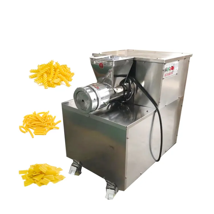 Commercial Chinese Rice Corn Pasta Noodle Macaroni Making Machine