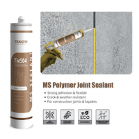 Adhésif polymère MS élastique haute performance pour la construction, 300 ml, scellant hybride polymère MS imperméable