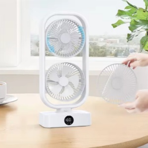 Rechargeable Portable Countertop with <b>Remotely</b> <b>Controllable</b> Electric Cooling <b>Fan</b> - Product Image 4