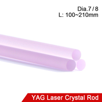 Composant de remplacement de lentille en cristal Nd:YAG 532 nm 1064 nm de haute qualité pour système laser médical – Pièce de rechange