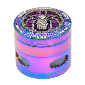 Personalised Custom Logo <strong>Smoke</strong> Wholesale Premium Animal Design 4 Piece Tobacco Grinder New Arrival 63mm 2.5''Grinder <strong>Herbal</strong> - Product Image 5