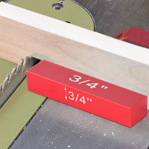 रूटर और टेबल देखा सामान Woodworking सेट अप सटीक माप ब्लॉक रूटर तालिका सेटअप गेज देखा ऊंचाई गेज - Product Image 5