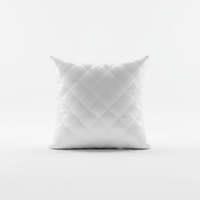 Accessoires de cercueil de style européen : Couverture funéraire avec doublure intérieure et motif matelassé diamanté, et matelas blanc