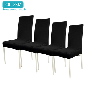 Coprisedie Elasticizzati Neri per Sala da Pranzo, Morbidi, Rimovibili e Lavabili, Protezione per Sedie da Cucina e Sedia Parsons - Product Image 1