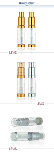 Flacon vide de 60 ml pour poudre cosmétique avec corps en PET et pulvérisateur à col en aluminium, sérigraphié, OEM - Product Image 4