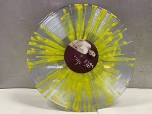 Musique personnalisée sur disque bicolore éclaboussé de musique pressage de disques vinyles usine de fabricant de décoration d'affichage LP vente en gros - Product Image 4