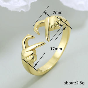 Anillo de Pareja Q354, Plata 925, Diseño Minimalista, Unisex, Uso Diario, Joyería Fina - Product Image 5