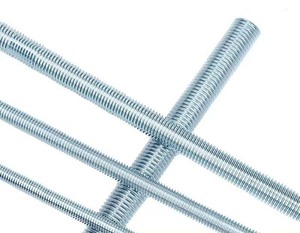 <span class=keywords><strong>Tige</strong></span> <span class=keywords><strong>filetée</strong></span> spéciale pour <span class=keywords><strong>plafond</strong></span> en acier au carbone galvanisé, à filetage complet - Product Image 2