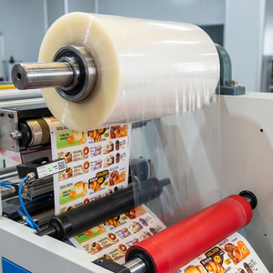 <span class=keywords><strong>Film</strong></span> de lamination PET transparent holographique, souple, résistant à l'humidité, pour produits ménagers, qualité industrielle - Product Image 4