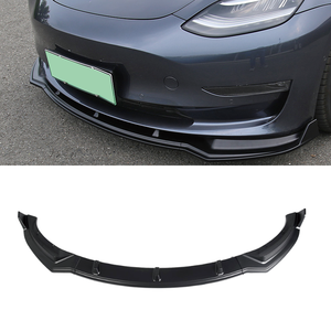 Aileron de lèvre de pare-chocs avant d'accessoires de voiture de prix usine pour la lèvre de séparateur de pare-chocs avant de pièces de <span class=keywords><strong>Performance</strong></span> automatique de <span class=keywords><strong>Tesla</strong></span> modèle 3 - Product Image 2