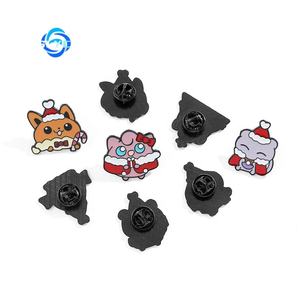 Broche de Noël mignonne de la série <span class=keywords><strong>Pokémon</strong></span>, badge en métal, épingle, design de personnage de dessin animé pour cadeau de vacances - Product Image 4