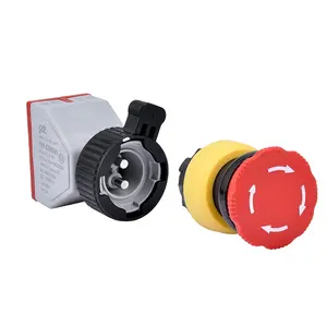 IECEx and ATEX IP66 Certified Plastic Explosion-proof Pushbutton Switch, P6 Twisted Pushbutton Switch