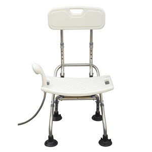 Chaise de bain pour personnes âgées, tabouret de douche pliable en acier inoxydable, équipement de sécurité antidérapant pour salle de bain, capacité de 150 kg - Product Image 3