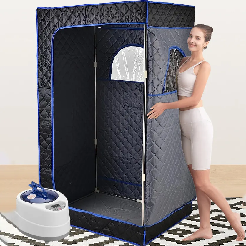 Home Use Portable Steam Sauna Tent Foldable Full-Body Sauna Wholesale Wet Spa Sauna Room