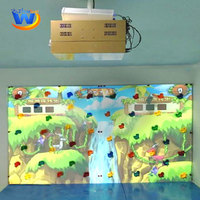 Equipo de holograma Wall Climb Kid Rock Proyector holográfico interactivo Juegos interactivos Deporte Indoor Kids Climbing Wall