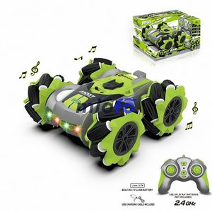 Coche de Acrobacias Automático con Luces y Música USB 1:20, 4 Canales, Rotación de 360 Grados, Doble Cara, Interior/Exterior - Product Image 2