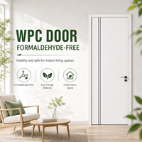 Portes de salle de bain intérieures en composite PVC imperméable de haute qualité de l'usine JIANGSHAN