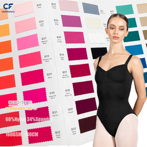 Tela Elástica Lisa de Alta Elasticidad con Sensación Natural, Tejido de Spandex/Nylon para Trajes de Baño, Ropa Deportiva para Yoga al Aire Libre y Leggings - Product Image 3