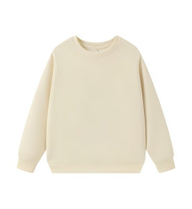 Sudadera de Felpa Personalizada para Mujer, Corte Regular, Cuello Redondo, Color Albaricoque, Cómoda, al por Mayor, Marcas de Boutique, EE. UU., Reino Unido, Europa, OEM - Product Image 1