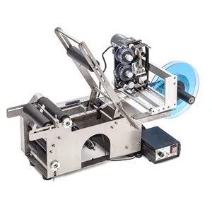 Semi Automatische Ronde Fles Sticker Verpakking Etikettering Machine/Manual Digitale Label Printing Machine