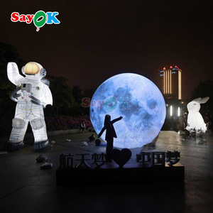 Sayok Miễn Phí 3D Thiết Kế Quảng Cáo Inflatables Phi Hành Gia Hình Lớn <span class=keywords><strong>Inflatable</strong></span> Spaceman Con Rối Bơm Hơi Khổng Lồ Phi Hành Gia - Product Image 3