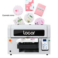 Locor fabricación A3 UV Led impresora plana Plotter UV cama plana Imprimante Uv impresora plana máquina de impresión