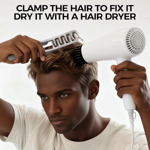 Pettine volumizzante anti-crespo 2026 Hot Sell per capelli, pettine testurizzato <span class=keywords><strong>a</strong></span> <span class=keywords><strong>denti</strong></span> <span class=keywords><strong>larghi</strong></span> per sollevare la radice e dare volume - Product Image 3