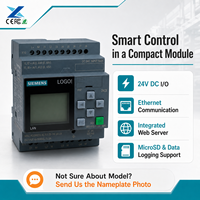 Nuevo Módulo Lógico Siemens Plc Logo 8 24CE Original, Ethernet, Pantalla, Fuente de Alimentación, Controlador Lógico Programable 6ED1052-1CC08-0BA2
