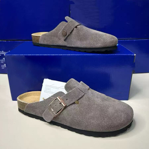 Vente en gros de chaussures Birken confortables, respirantes et légères en stock, pantoufles pour hommes et femmes, <span class=keywords><strong>sabots</strong></span> en cuir véritable - Product Image 6