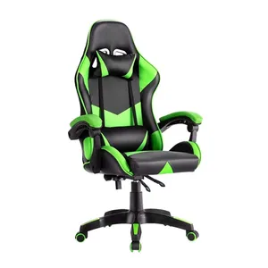 High Back Cheap Office Pink Green PU Leather Computer Chair Gamer Racing Gaming Chair
