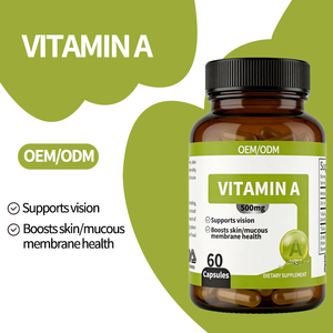 <span class=keywords><strong>A</strong></span> Vitamini 500mg Kapsül - Görme ve Cilt/İlik Zarı Sağlığını Destekler Yetişkinler İçin Besin Takviyesi 60 Kapsül OEM/ODM - Product Image 6