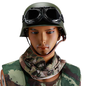 Casque de sécurité tactique pour jeux CS, équipement de protection de la tête en ABS et métal sécurisé - Product Image 1