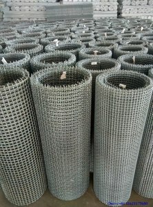 304 304L 316 316L Stainless Steel Woven Wire <b>Mesh</b> <b>for</b> BBQ <b>Grill</b> Net Crimped with Custom Bending and Cutting Processing Services - Product Image 4