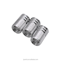 Fabricants de pièces métalliques Tige de roue personnalisée Bouchon de valve automobile en titane avec trou borgne pour pneu