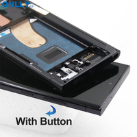 Layar LCD Grosir untuk S21U S22U S23 Ultra Ponsel 5G Layar OLED untuk Ponsel Samsung S23 Ultra Layar LCD