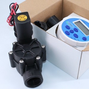 Controlador de Batería de Una Sola Estación Zanson con Temporizador Digital para Riego de Jardín, Uso en Exteriores, Carcasa de Plástico - Product Image 3
