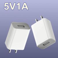 Adaptateur de voyage universel mini 5W 10W avec prise EU, chargeur mural USB portable 5V 1A 2A, alimentation domestique, prise 1A