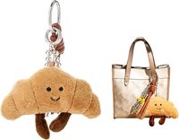 Porte-clés Poupée Chat en Peluche Original Jelly, Décoration de Sac à Dos, Pendentif, Boîte Mystère, Jouet en Peluche Pain, Croissants Créatifs, Rouleaux de Pain en Peluche