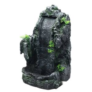 Grote hars <span class=keywords><strong>aquarium</strong></span> viskom waterval zand berglandschap ornament decor rotstuin - Product Image 3