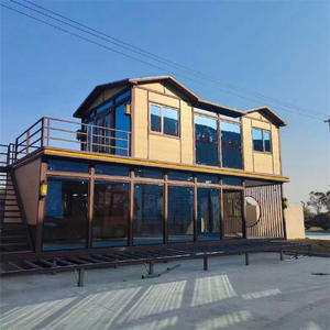 Maison intégrée en acier léger Maison rurale mobile auto-construite Rénovation Maison Pastorale Loisirs Villa de vacances - Product Image 3