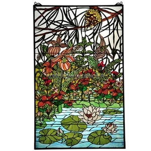 Vidrio Tiffany de Estructura Sólida Personalizado para Ventanas, Puertas, Paredes, Nichos y Revestimientos de Panel de 5mm de Grosor, Estilo Europeo - Product Image 1