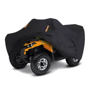 210D รถ ATV ปกป้อง UV ทุกสภาพอากาศที่คลุมป้องกัน UV สำหรับรถ ATV ที่ครอบป้องกันฝุ่นอเนกประสงค์