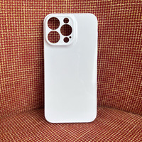 Casing HP 3D Sublimasi untuk iPhone 18 DUO 17 Pro Max 16 Plus 15 14, Cetak Transfer Panas, Lapisan Tunggal PC Keras Tipis, Pelindung Fim