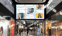 Mur vidéo LCD de 46, 49, 55 et 65 pouces, écran numérique HD grand format pour intérieur, écrans de raccord 3x3 pour la publicité commerciale