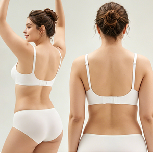 Reggiseno da allattamento senza cuciture in tessuto elasticizzato per donna, taglie forti, senza ferretto, all'ingrosso, in saldo - Product Image 2