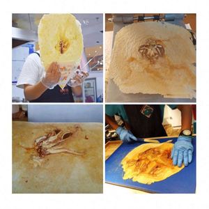 Máquina para hacer tartas de mariscos, vaporera, máquina para hacer tartas de camarones, máquinas para hacer productos de grano - Product Image 4