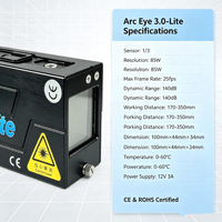 Sistema de Visión para Soldadura Arc Eye 3.0-Lite HDR para Cámara de Inspección de Máquinas de Soldadura Láser