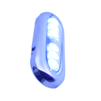 Lumière marine 12V IP68 bleu ponton bateau Yacht étanche LED lampe à LED sous-marine pour bateau